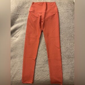 Born Primitive Women's Textured Orange Leggings